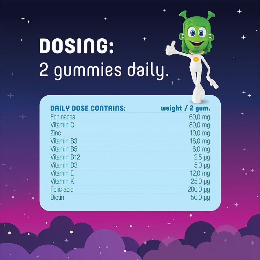 Martians Gummies Echinacea Soft Gummies, Pack of 60's