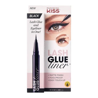 Kiss Lash Glue Liner 0.7ml Black - KLIN01C