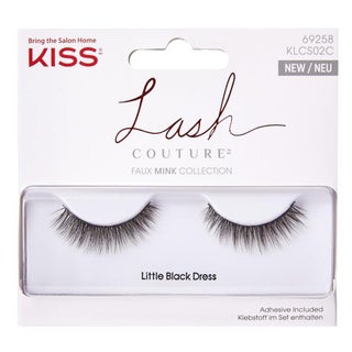 Kiss Lash Couture Faux Mink Collection Little Black Dress