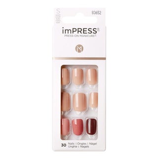 Kiss imPRESS Press On Manicure Before Sunset Short, Pack of 30's