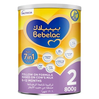Bebelac Nutri 7 In 1 Stage 2 Infant Milk Formula For 6 To 12 Months 800g