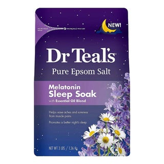Dr Teal's Pure Epsom Salt Melatonin Sleep Soak 1.36 Kg