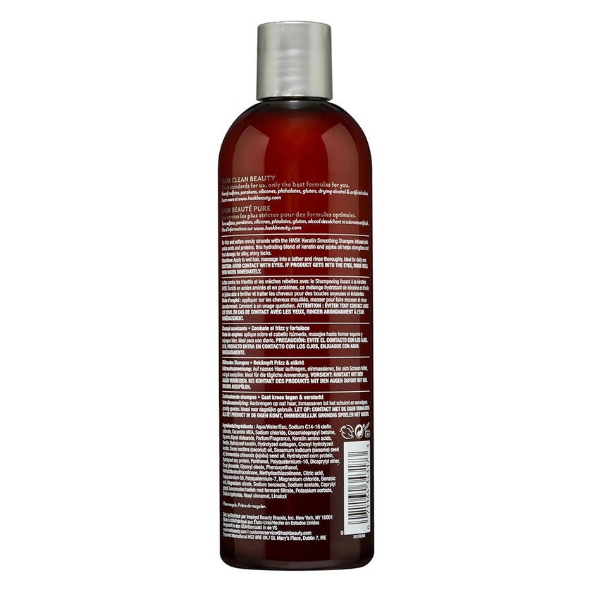 Hask Keratin Protein Smoothing Shampoo 355ml