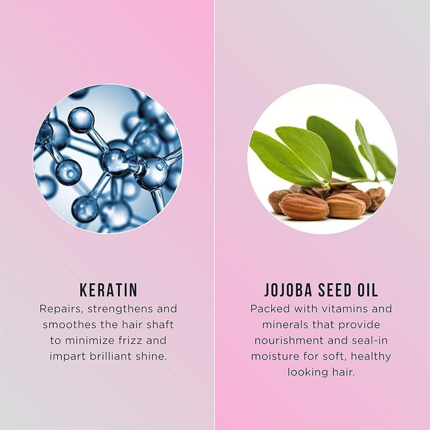 Hask Keratin Protein Smoothing Shampoo 355ml