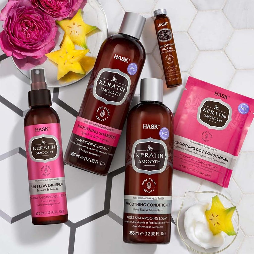 Hask Keratin Protein Smoothing Conditioner 355ml