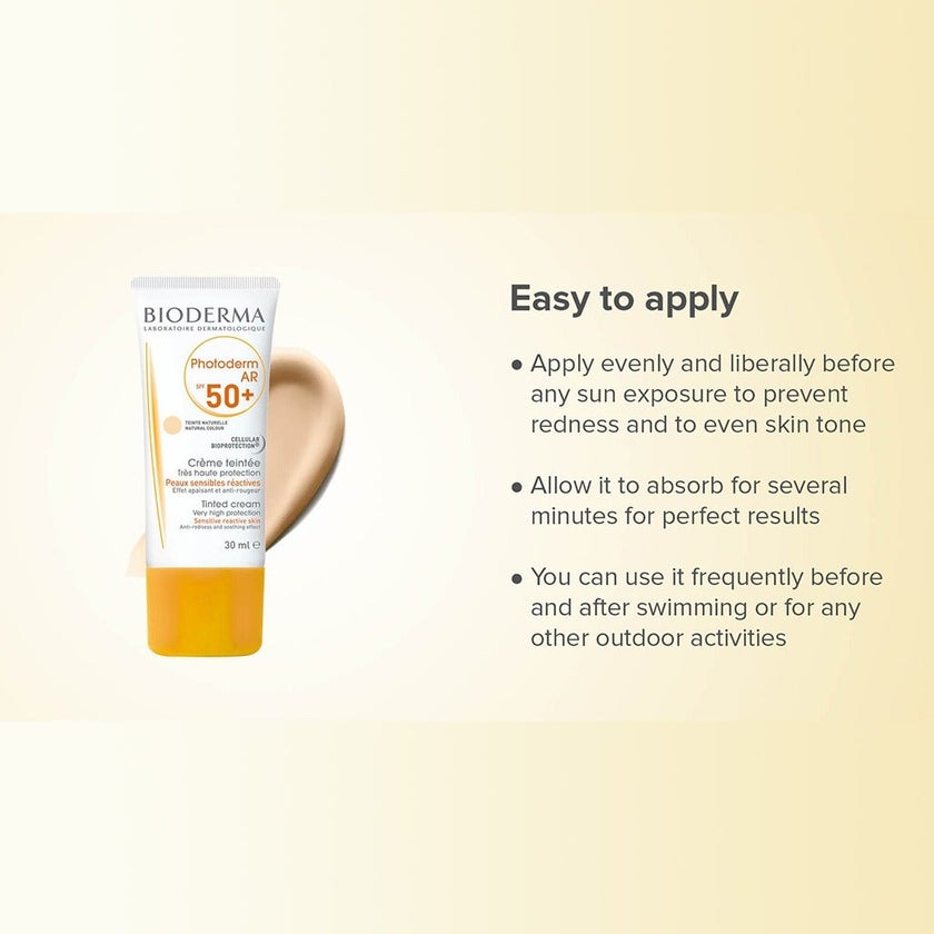 Bioderma Photoderm AR SPF50+ Natural Tinted Sun Cream 30ml