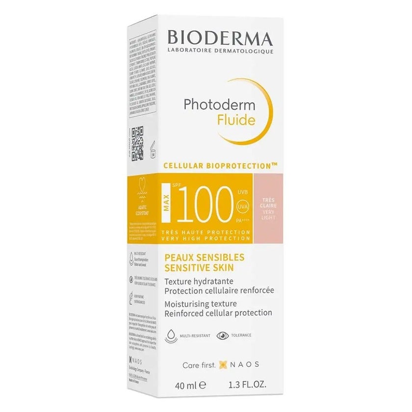 Bioderma Photoderm Fluide Max SPF100 Very Light Sun Cream 40ml