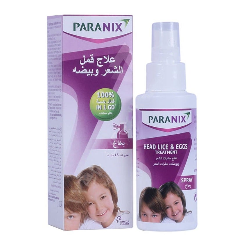 Paranix Head Lice & Eggs Treatment Spray 100ml