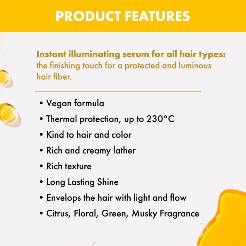 Alfaparf Milano Semi Di Lino Sublime Cristalli Liquidi Hair Serum With Thermal Protection 50ml