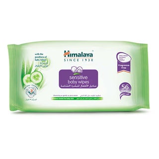 Himalaya Sensitive Baby Wipes, Pack of 56's