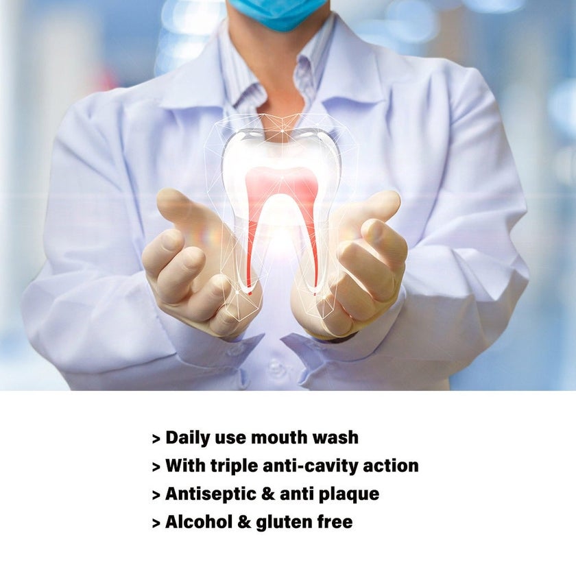 Isdin Bexident Anticaries Mouthwash 500ml