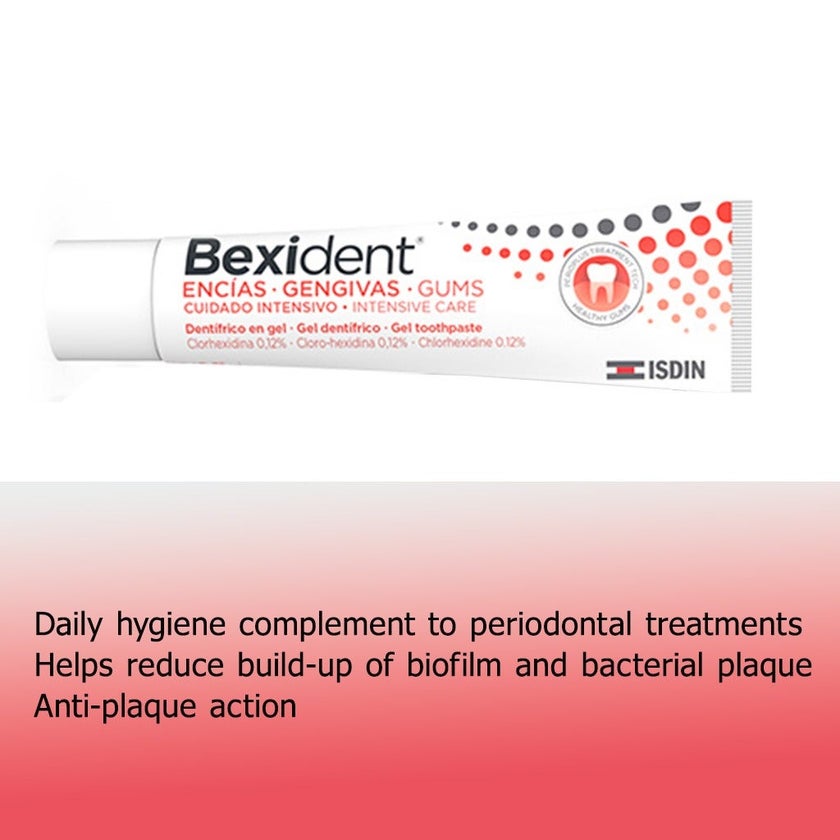 Isdin Bexident Gums Intensive Care Gel Toothpaste 75ml