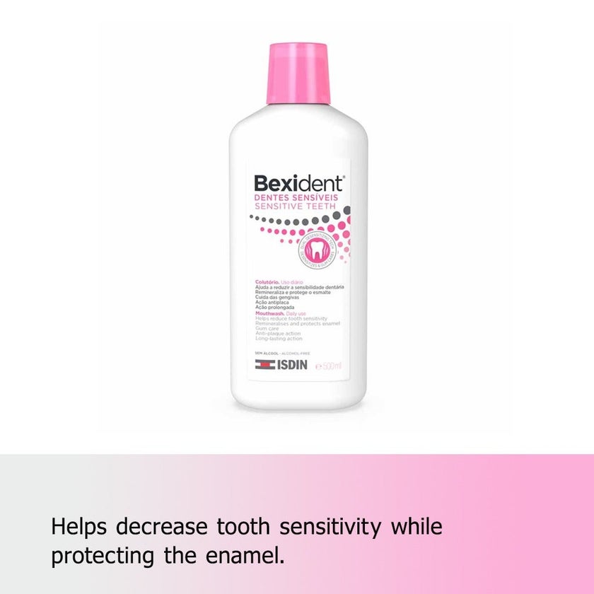 Isdin Bexident Sensitive Teeth Mouthwash 500ml