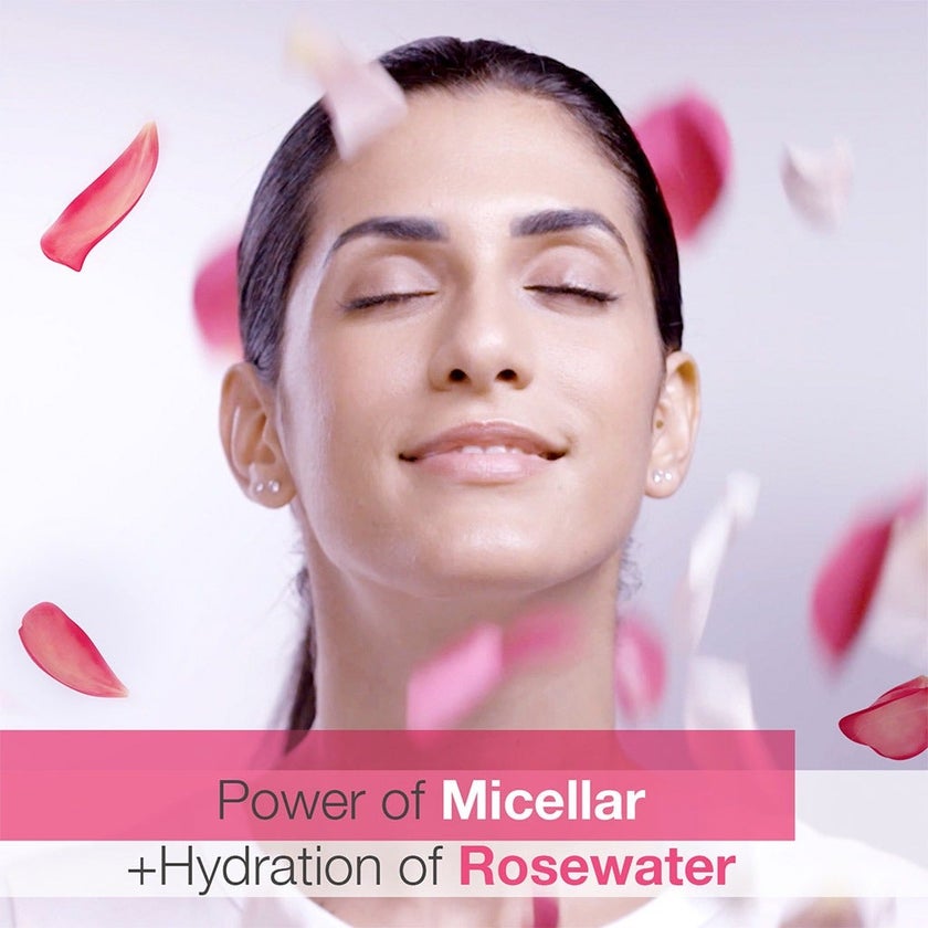 Johnson's Fresh Hydration Micellar Rose-Infused Cleansing Water For Normal Skin 400ml