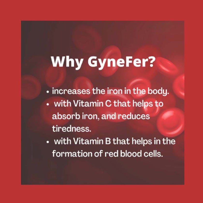 GyneFer Soft Gelatin Capsule, Pack of 30's