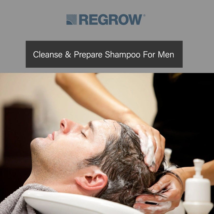 Regrox Regrow Step 1 - Cleanse & Prepare Shampoo For Men 300ml - myAster