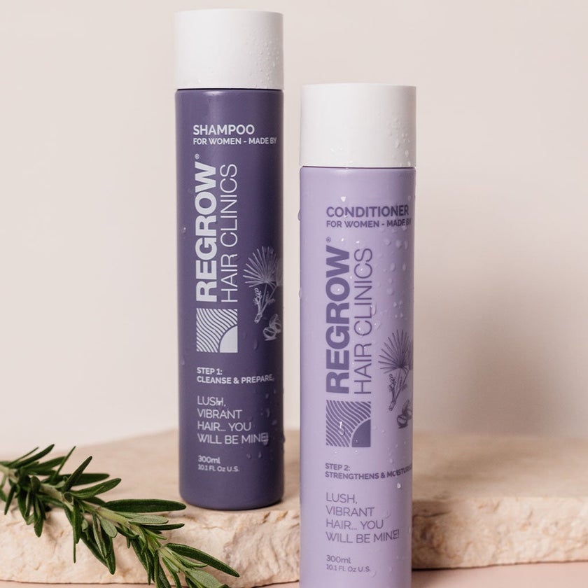 Regrow Step 1 -Cleanse & Prepare Shampoo For Women 300ml