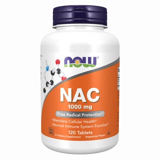 Now N-Acetyl Cysteine 1000mg Vegetarian Tablets, Pack of 120's