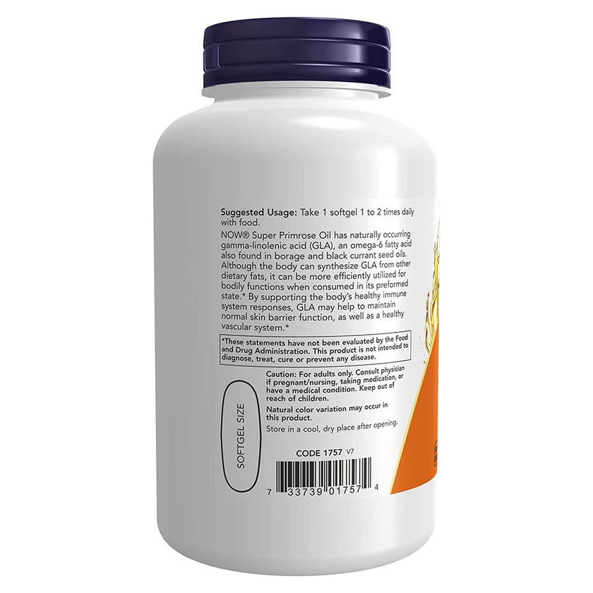 Now Super Primrose 1300mg Softgel For Women's Health, Pack of 120's