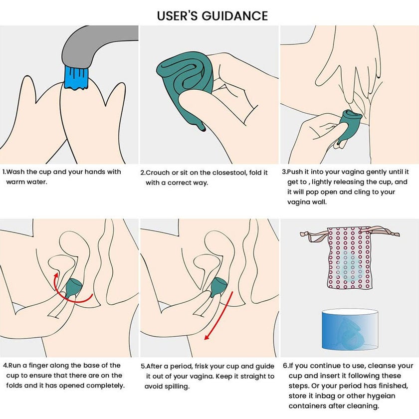 Ezycare Plus Menstrual Cup with Carry Bag 11808