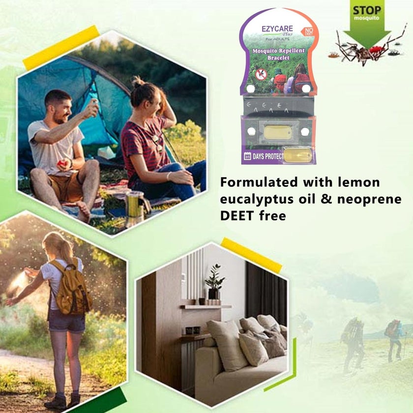 Ezycare Plus Adult Mosquito Repellent Bracelet 17662