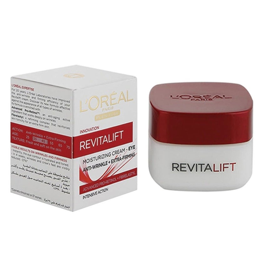 L'oreal Paris Revitalift Anti-Wrinkle Eye Cream With Stimulift 15ml