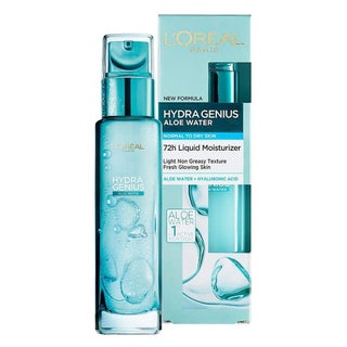 Loreal Paris Hydra Genius Aloe Water 72Hr Moisturizer Normal To Dry Skin 70ml