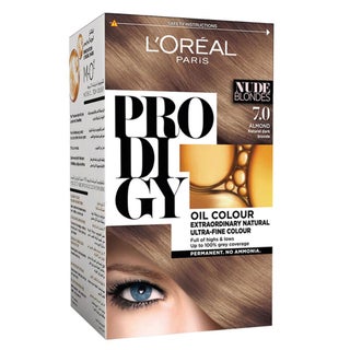 Loreal Paris Prodigy Permanent Oil Hair Color 7 Almond Kit
