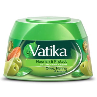 Dabur Vatika Nourish & Protect Styling Hair Cream With Olive, Henna & Almond 210ml