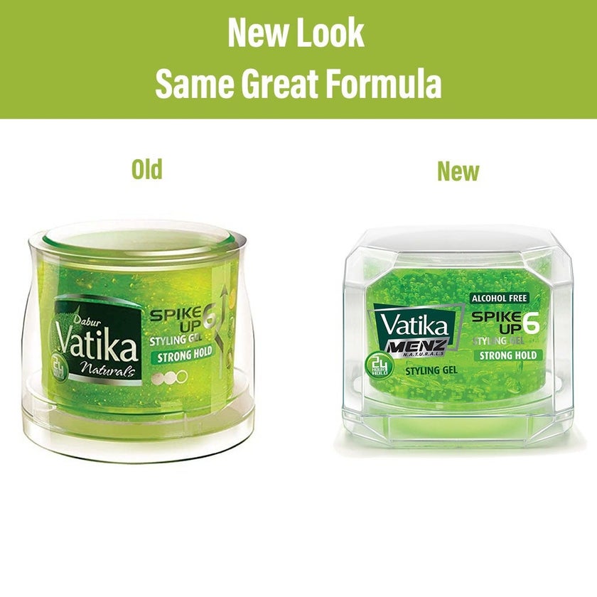 Dabur Naturals Vatika Spike Up Strong Hold Hair Styling Gel 250ml