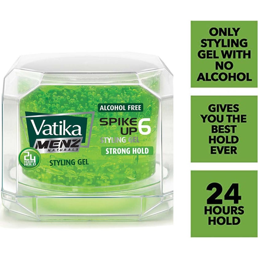 Dabur Naturals Vatika Spike Up Strong Hold Hair Styling Gel 250ml
