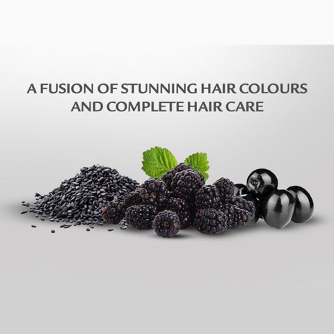 Dabur Vatika Oil Fusion Permanent Hair Color Black 108ml