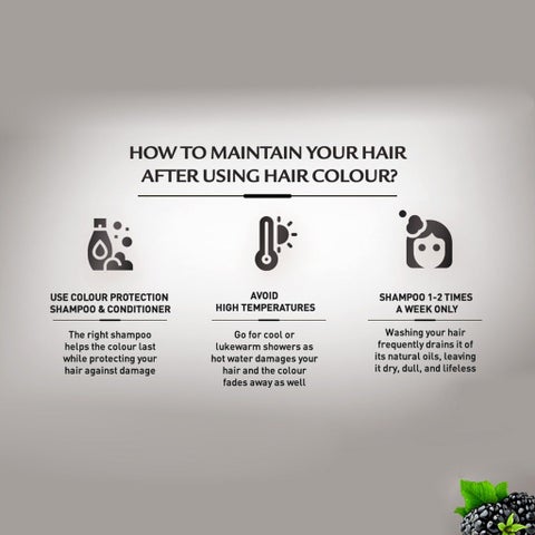 Dabur Vatika Oil Fusion Permanent Hair Color Black 108ml