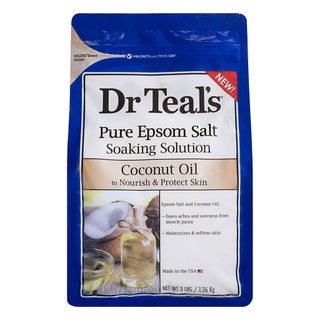 Dr Teal's Pure Epsom Salt Soaking Solution Coconut Oil 1036g
