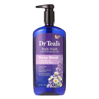 Dr Teal's Pure Epsom Salt Body Wash Sleep Blend With Melatonin 710ml