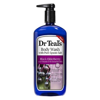Dr Teal's Pure Epsom Salt Body Wash with Black Elderberry 710ml