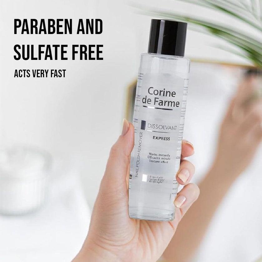 Corine De Farme Dissolvant Express Nail Polish Remover 200ml