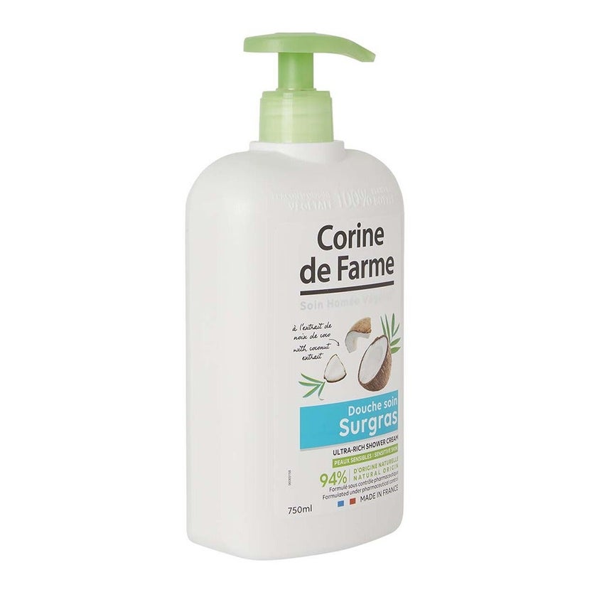 Corine De Farme Ultra Rich Coconut Extract Shower Cream 750ml
