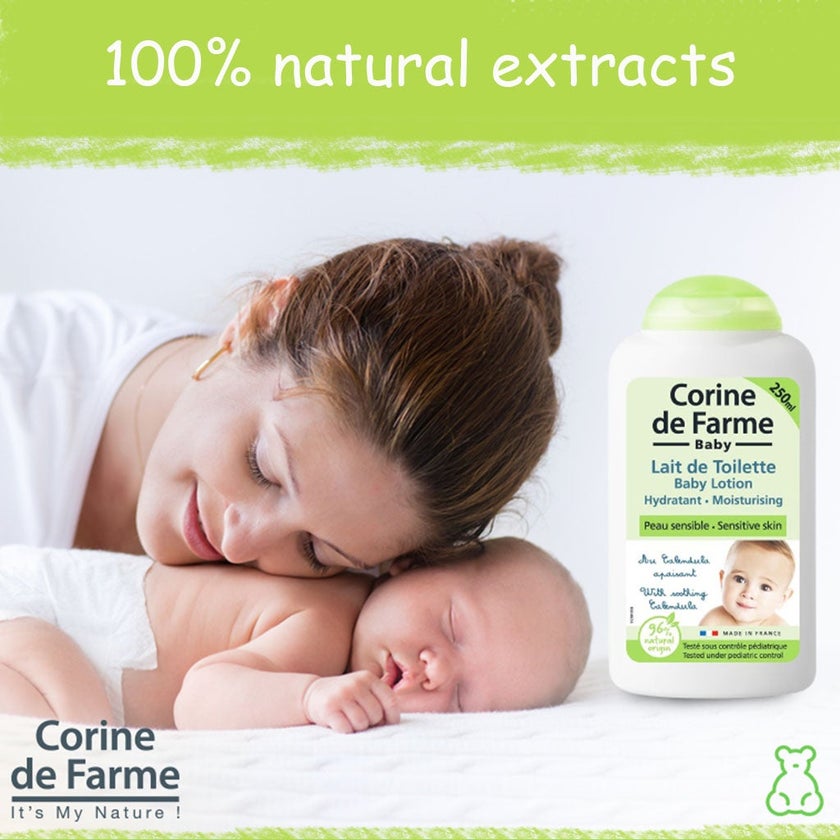 Corine De Farme Baby Moisturizing Lotion 250ml