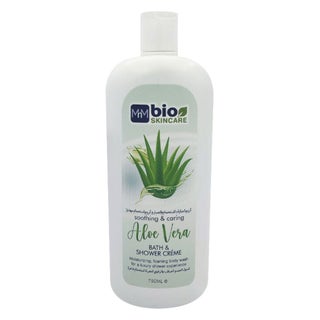 Bio Skincare Soothing & Caring Aloe Vera Bath And Shower Cream 750ml