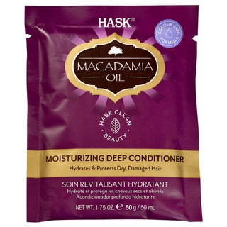 Hask Macadamia Oil Moisturizing Deep Conditioner For dry, damaged hair 50g