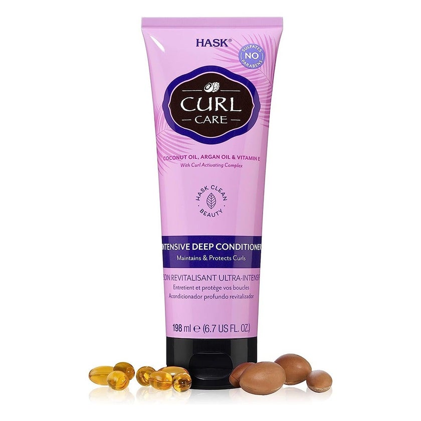 Hask Curl Care Intensive Deep Conditioner To Protect & Maintain All Curl Patterns 198ml