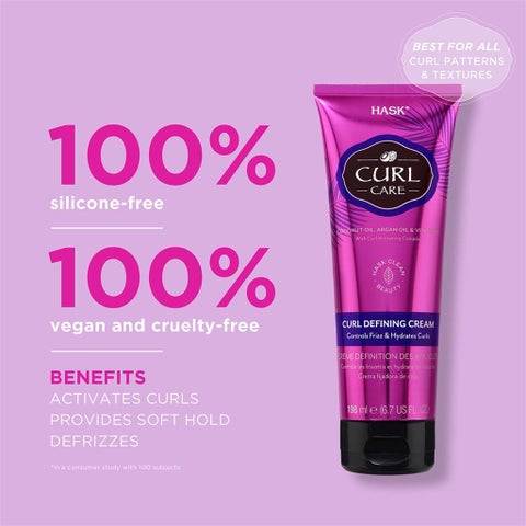 Hask Curl Care Curl Defining Cream For All Curl Patterns 198ml