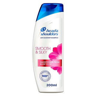 Head & Shoulders Smooth & Silky Anti-Dandruff Paraben-Free Shampoo For Dry & Frizzy Hair 200ml