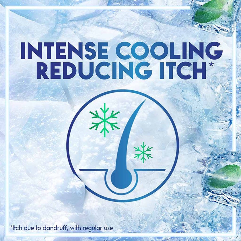 Head & Shoulders Sub Zero Menthol Anti-Dandruff Shampoo For Cooling Freshness 400ml 