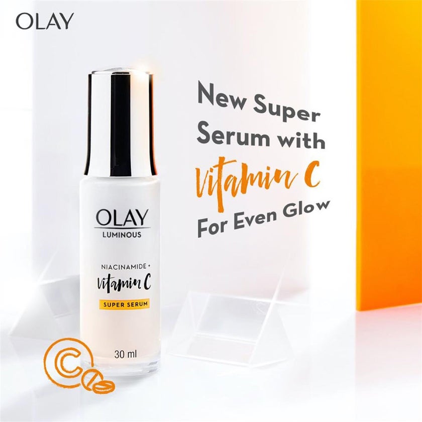 Olay Luminous Niacinamide + Vitamin C Brightening Super Serum 30ml