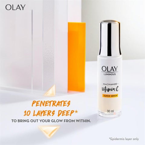 Olay Luminous Niacinamide + Vitamin C Brightening Super Serum 30ml