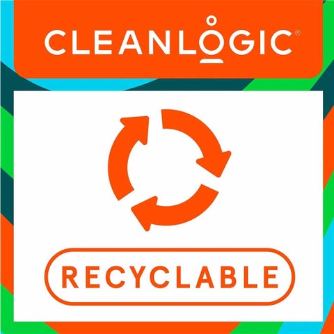 Cleanlogic Sustainable Dual Texture Body Exfoliator, Pack of 2's