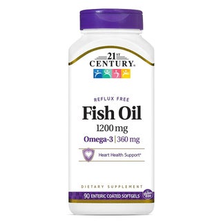 21st Century Omega 3 1200mg Fish Oil Softgels, Pack of 90's