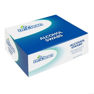Dr Clean Alcohol Swabs, Pack of 200's